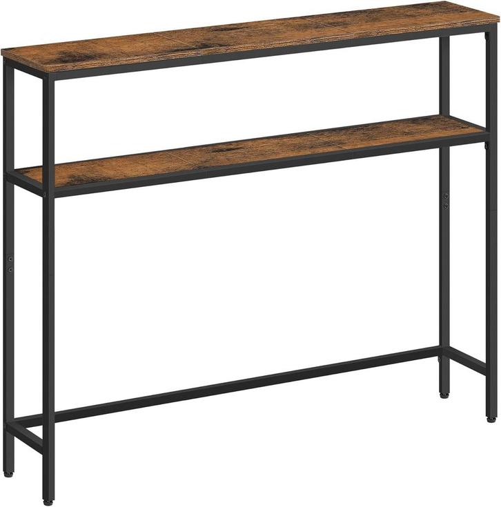 Consoletafels - 2 planken - Vintage bruin, Huis en Inrichting, Tafels | Sidetables, Nieuw, Ophalen of Verzenden