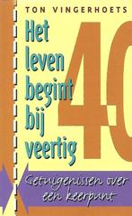 Leven Begint Bij Veertig 9789055016136, T. Vingerhoets, Zo goed als nieuw, Verzenden