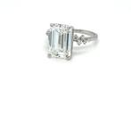 Bague - 14 carats Or blanc - 5.31ct. tw. Diamant (Cultivé en, Handtassen en Accessoires, Nieuw
