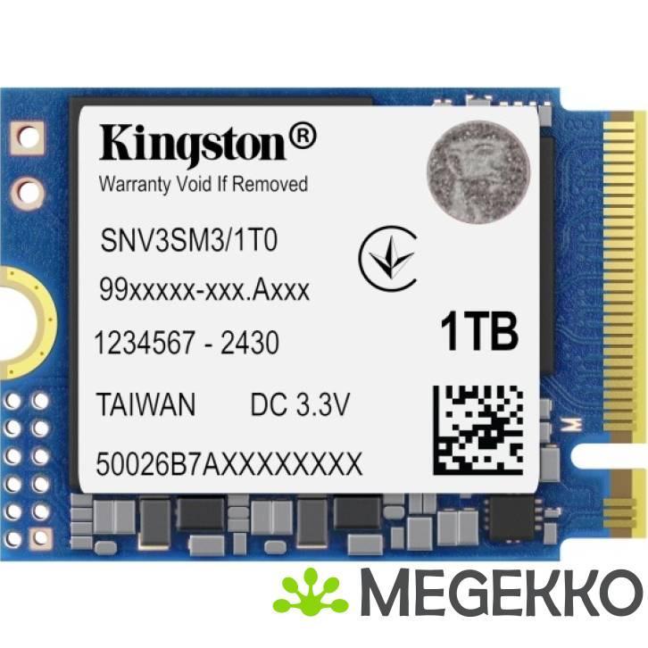Kingston SSD NV3 1TB 2230, Computers en Software, Harde schijven, Nieuw, Verzenden