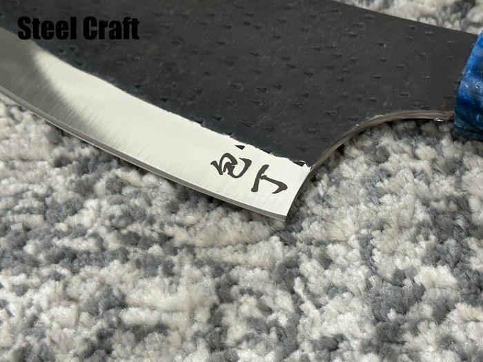 Keukenmes - Japanse cleaver - Premium Japanse stalen cleaver, Antiek en Kunst, Antiek | Keukengerei