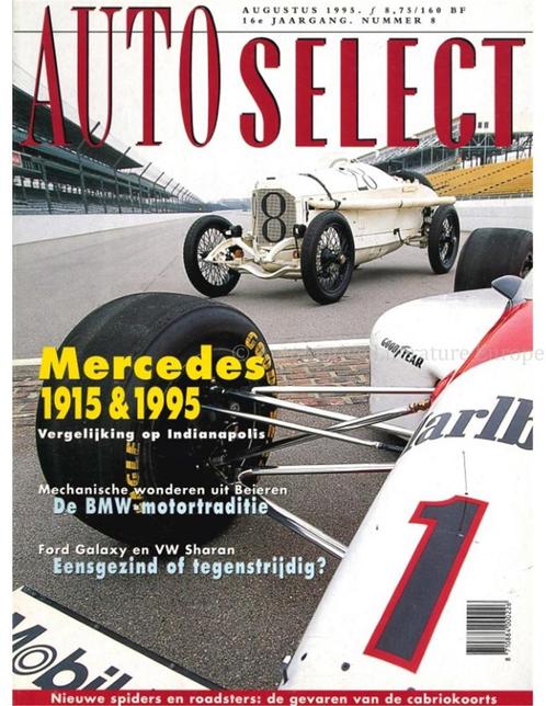 1994 AUTO SELECT MAGAZINE 8 NEDERLANDS, Livres, Autos | Brochures & Magazines