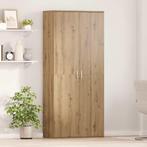 vidaXL Highboard artisanaal eikenkleurig 80 x 35 x 180 cm, Huis en Inrichting, Kasten | Overige, Verzenden, Nieuw