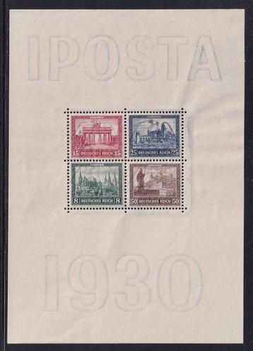 Empire allemand 1930 - Bloc IPOSTA. - Michel; 1
