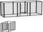 XMTECH Puppybox, 8 roosters, elk 80 x 80 cm, vrijloophok, ho, Dieren en Toebehoren, Verzenden, Nieuw