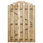 vidaXL Portail de jardin Bois de pin imprégné 100x150 cm