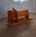 Hobbelpaard - Houten schommelolifant - 1960-1970, Antiek en Kunst