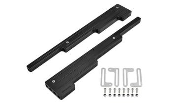 Aluminium V8 stripe bougiekabel geleiders zwart, Ophalen of Verzenden