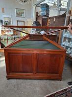 Vitrinekast - Vurenhout - Museum presentatie vitrine, Antiek en Kunst