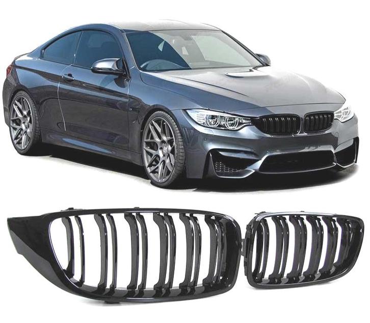 CALANDRE BMW F32 F33 F36 LOOK M4 NOIR BRILLANT, Autos : Pièces & Accessoires, Carrosserie & Tôlerie, Envoi