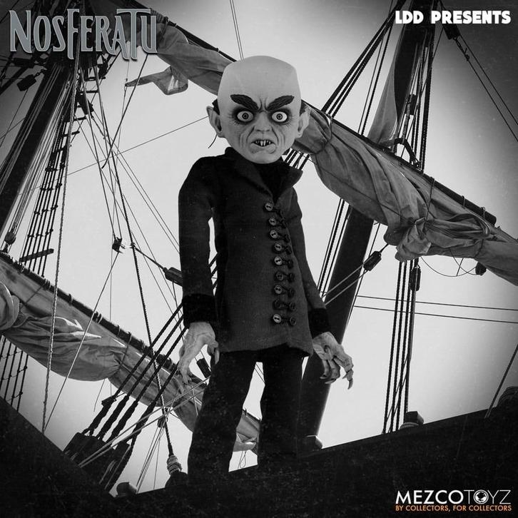 The Living Dead Dolls Doll Nosferatu (1922) 25 cm, Verzamelen, Film en Tv, Ophalen of Verzenden