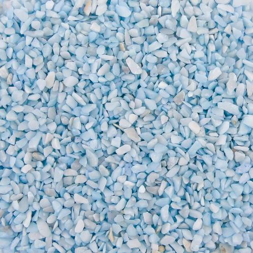 Gekleurde Steentjes 4-6mm - Granulaat - LICHT BLAUW - Bod..., Tuin en Terras, Planten | Tuinplanten, Ophalen of Verzenden