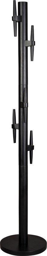 2dekans | Dutchbone Jakub Kapstok Staand Hout Zwart, Huis en Inrichting, Zetels | Zetels, Ophalen of Verzenden