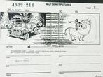 Walt Disney - Page de storyboard de production, signée par, Verzamelen, Nieuw