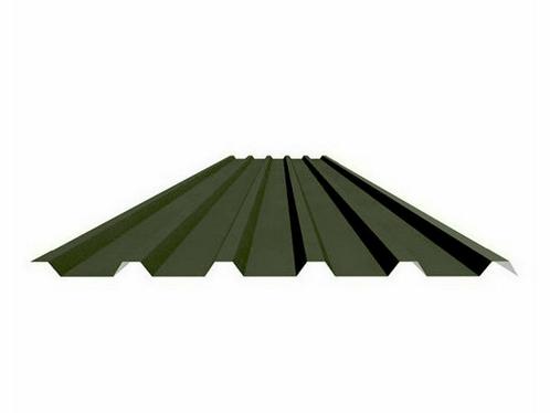 Metalen damwand dakplaat 35/1035 0.70mm HPS Juniper Green, Doe-het-zelf en Bouw, Platen en Panelen, Ophalen of Verzenden