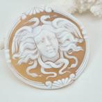 Cassis madagascariensis - Cameo - Handgesneden camee, Antiek en Kunst