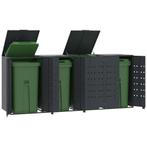 vidaXL Containerberging 4 containers 276x79x117 cm staal, Doe-het-zelf en Bouw, Containers, Verzenden