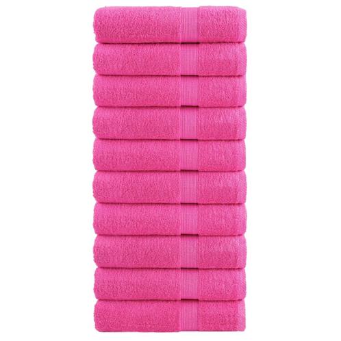 vidaXL Badhanddoeken SOLUND 10 st 600 g/m² 100x150 cm, Huis en Inrichting, Badkamer | Badtextiel en Accessoires, Nieuw, Verzenden