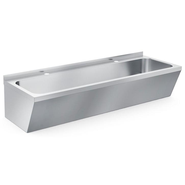 Wastrog / wasgoot | RVS | 120 cm naadloos! | 2 kraan gaten!, Zakelijke goederen, Horeca | Overige