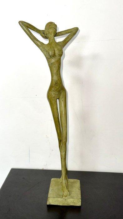 Abdoulaye Derme - sculptuur, Élan de liberté – Sculpture, Antiek en Kunst, Curiosa en Brocante