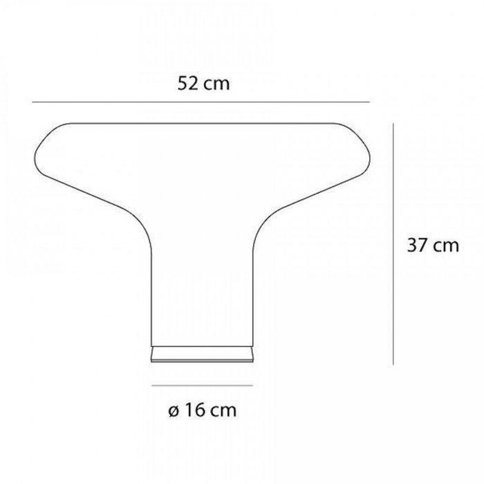 Artemide - Angelo Mangiarotti - Tafellamp - Lesbo - Glas, Antiek en Kunst, Antiek | Verlichting