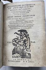 Niccolò Zeno - Dell’Origine di Venetia et antiquissime, Antiquités & Art, Antiquités | Livres & Manuscrits