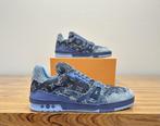 Louis Vuitton - LV Trainer Blue Patchwork Monogram Denim -