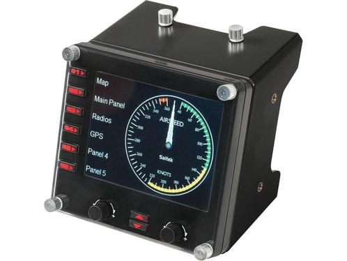 Logitech G Saitek Pro - Flight Instrument Panel - PC - Zwart, Games en Spelcomputers, Games | Sega, Zo goed als nieuw, Verzenden