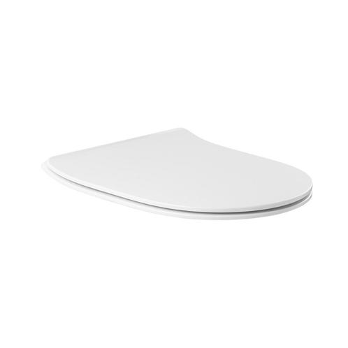 Toiletzitting BWS Calitri Softclose ClipOff Slim Mat Wit, Doe-het-zelf en Bouw, Sanitair, Overige typen, Nieuw, Ophalen of Verzenden