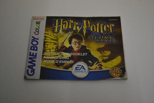 Harry Potter  - En De Geheime Kamer (GBC EU MANUAL), Games en Spelcomputers, Spelcomputers | Nintendo Portables | Accessoires