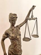sculptuur, Bronze signé Mayer – Thémis déesse de la Justice,, Antiek en Kunst