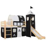 vidaXL Kinderhoogslaper met glijbaan en ladder 97x208 cm, Kinderen en Baby's, Verzenden, Nieuw