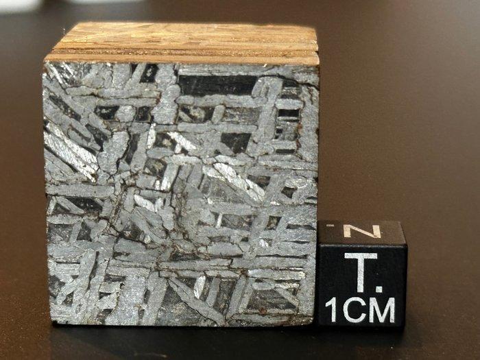 Aletai meteoriet Kubus - Hoogte: 29 mm - Breedte: 29 mm -, Verzamelen, Mineralen en Fossielen