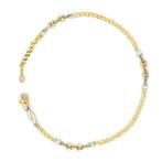 Handmade - Armband - Grumetta piena - 3.4 g solid gold - 18, Nieuw