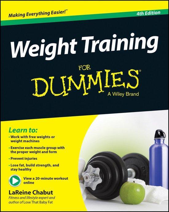 Weight Training For Dummies 9781118940747 Lareine Chabut, Boeken, Taal | Engels, Gelezen, Verzenden