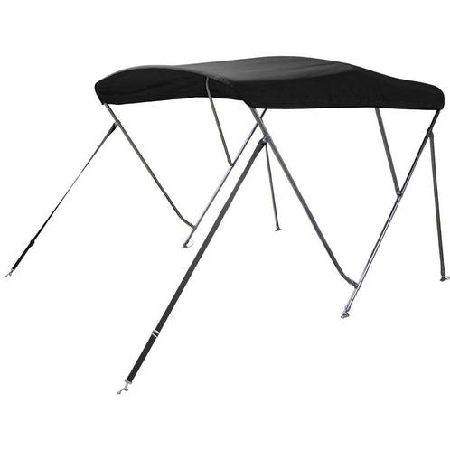Biminitop Rvs 3 Boog 180-200cm Breed Zwart, Watersport en Boten, Accessoires en Onderhoud, Nieuw, Ophalen of Verzenden
