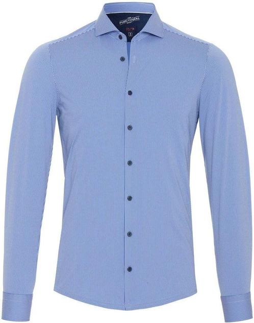Pure Functional Hemd Strepen Blauw maat 38 Heren, Vêtements | Hommes, Vêtements de marque | Chemises, Envoi
