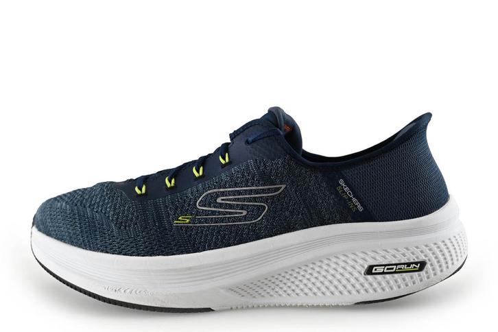 Skechers Instappers in maat 44 Blauw | 5% korting, Kleding | Heren, Schoenen, Blauw, Zo goed als nieuw, Overige typen, Verzenden