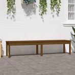 vidaXL Tuinbank 2-zits 203,5x44x45 cm massief grenenhout, Tuin en Terras, Verzenden, Nieuw