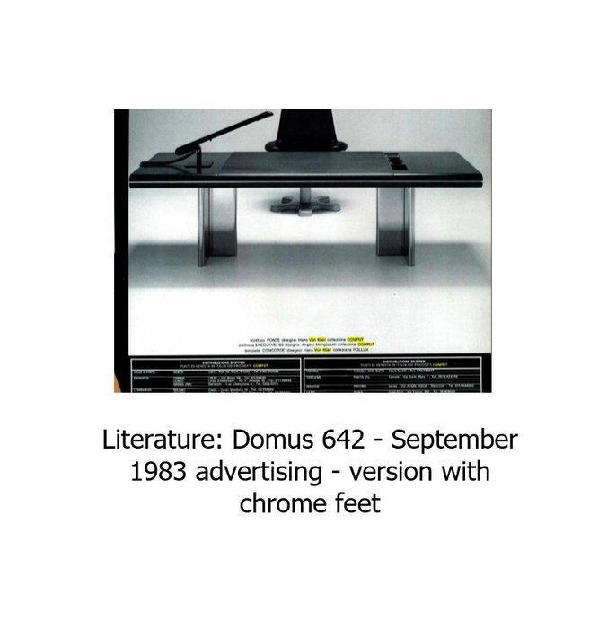 Comput - Ettore Sottsass, Hans Von Klier - Bureau - Mahonie,, Antiquités & Art, Art | Objets design