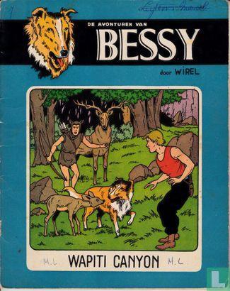 Bessy - Wapiti Canyon - 1955, Boeken, Stripverhalen, Zo goed als nieuw, Eén stripboek, Verzenden