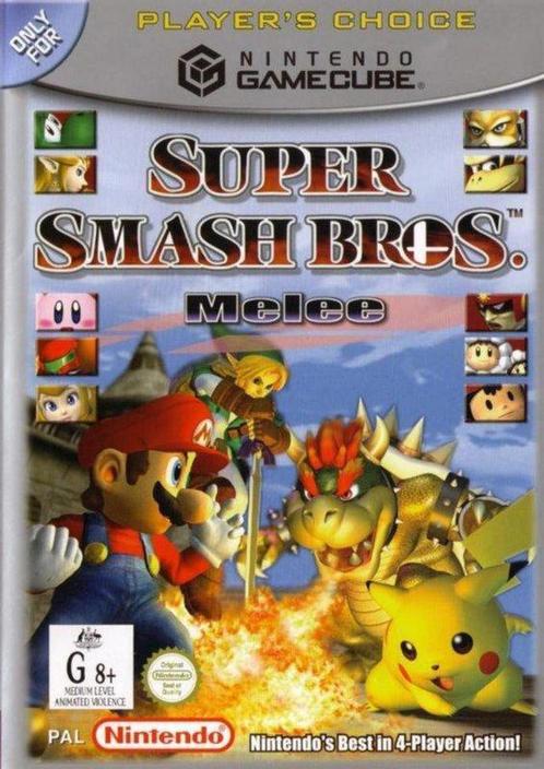 Super Smash Bros Melee (Gamecube Games), Consoles de jeu & Jeux vidéo, Jeux | Nintendo GameCube, Enlèvement ou Envoi