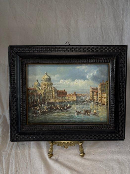 Scuola italiana (XIX-XX) - Scorci Veneziani (Vedute), Antiek en Kunst, Kunst | Schilderijen | Klassiek