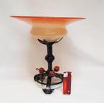 Verreries Schneider - Schaal - Glas en smeedwerk - Coupe, Antiquités & Art