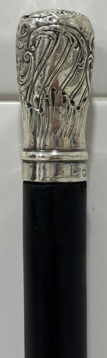 Wandelstok - Hout, Zilver, Antiek en Kunst, Antiek | Overige Antiek