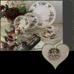 Royal Albert - Koffie- en theeservies (10) - Kerstroos -, Antiek en Kunst