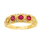 Nina Ricci - Bague - 18 carats Or jaune, Handtassen en Accessoires, Nieuw