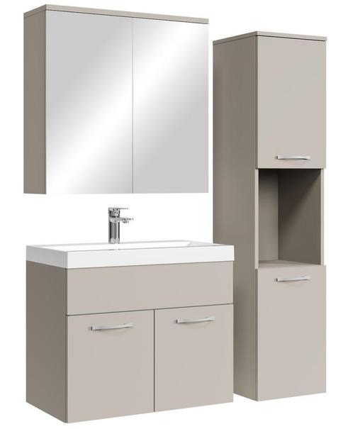 Badkamermeubel Set Montreal 60 cm - Beige, Huis en Inrichting, Badkamer | Badkamermeubels, Nieuw, Verzenden