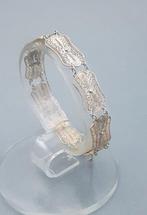 Art Deco, Filigrain zilver - Armband - Handgesmeed.