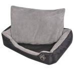 vidaXL Hondenbed met gewatteerd kussen maat S zwart, Dieren en Toebehoren, Honden-accessoires, Verzenden, Nieuw